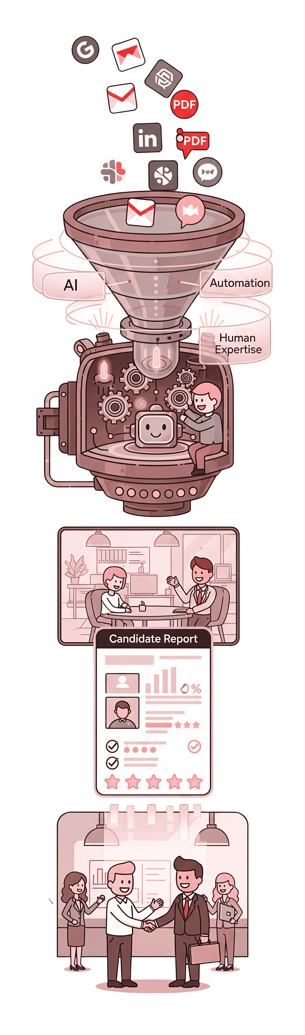 End-to-End Recruiting System